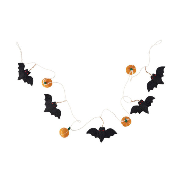 Primitives by Kathy Bats And Pumpkins Garland