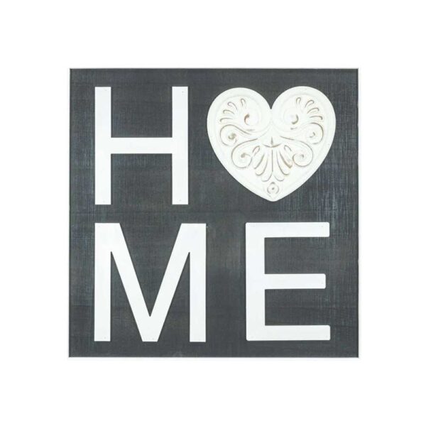 Black & White Home Sign