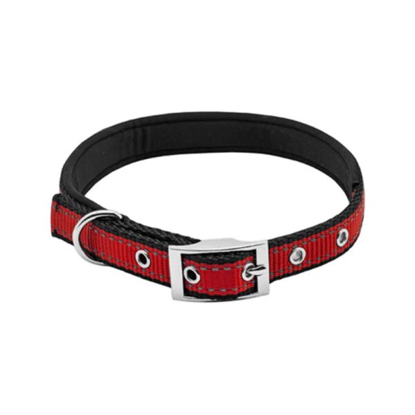 Black & Red Dog Collar