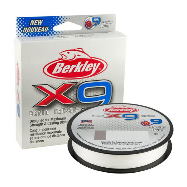 Berkley® x9 Braid - Filler Spool - Crystal