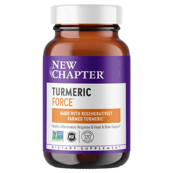 Turmeric Force - 120 Vegetarian Capsules