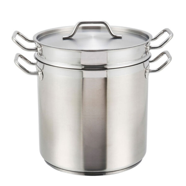 Double Boiler 8 Qt. 9-1/2" Dia. X 7-1/2"H