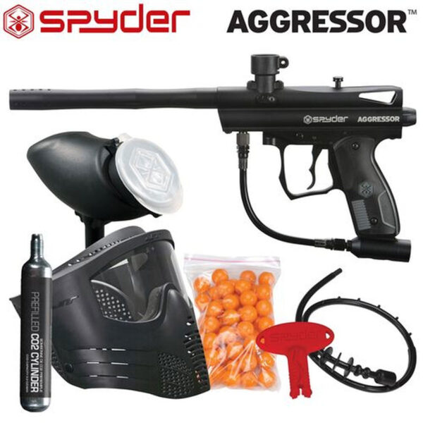 Spyder Aggressor RTP Paintball Marker Kit