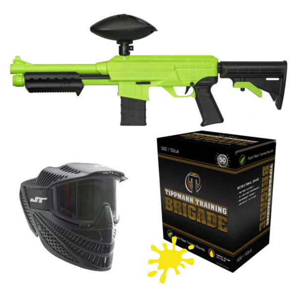 JT Splatmaster z18 Ready to Play Paintball PAK