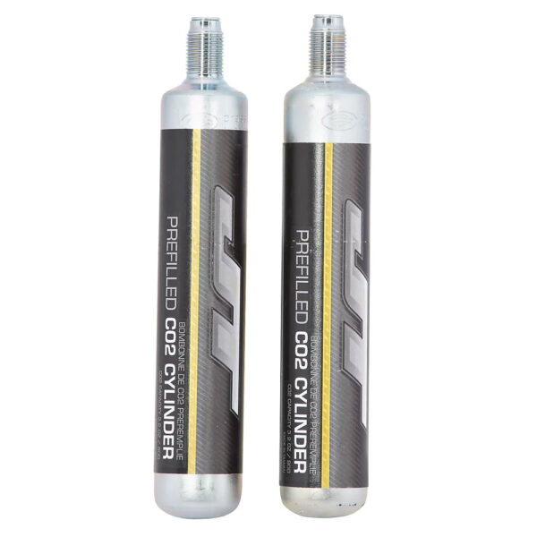 JT Sports 90-Gram Prefilled CO₂ Cylinders 2-Pack