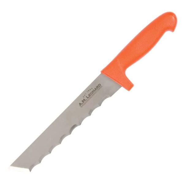 Leonard Wavy Edge Stainless Steel Cut-All Knife 8in Blade