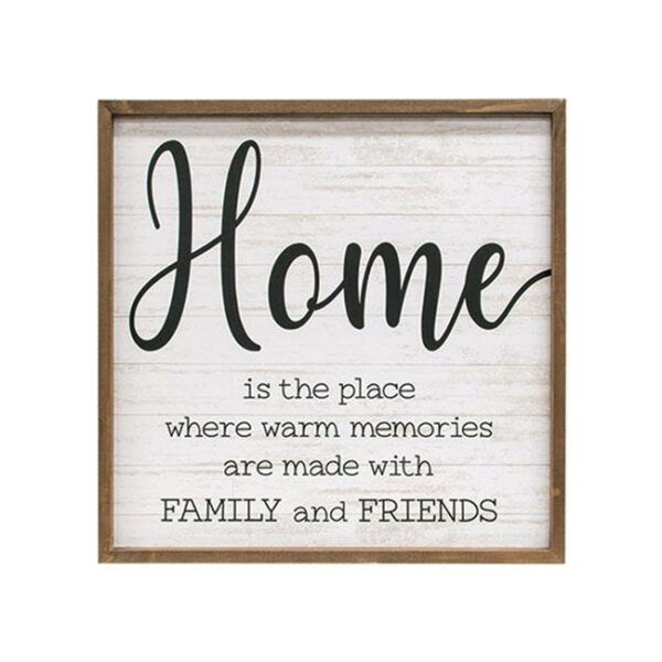 Home Framed Sign