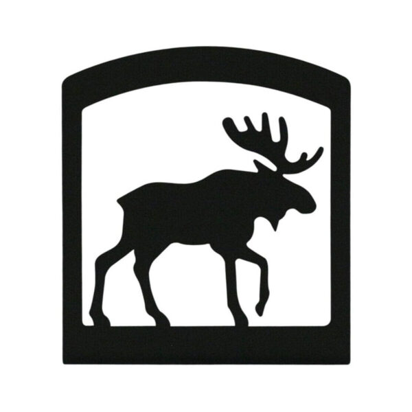 Village Wrought Iron NH-19 Moose Napkin Holder