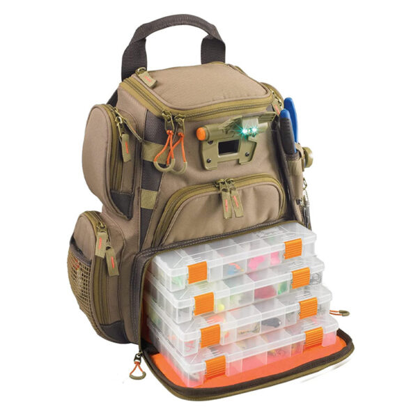 Wild River RECON Lighted Compact Tackle Backpack w/o Trays - Image 4