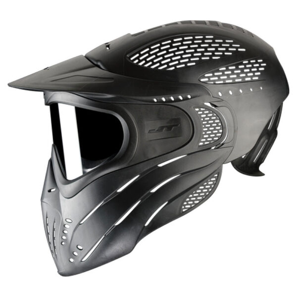 JT Premise Full Coverage Paintball Mask, Black - Image 2