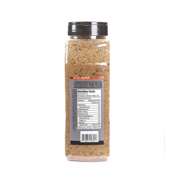 Cindy Lynn’s Voodoo Rib Rub 26 oz. - Image 2