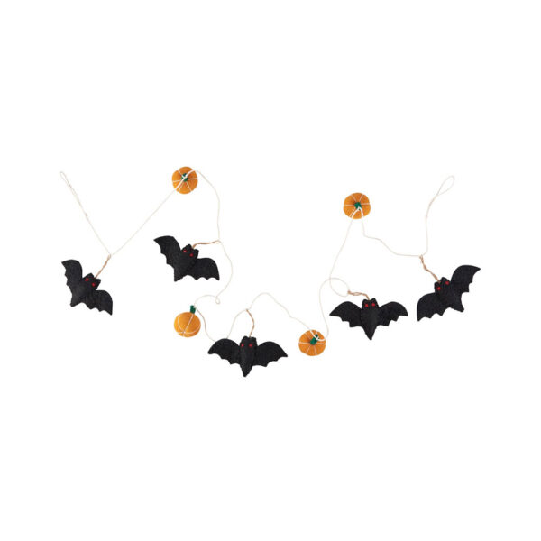 Primitives by Kathy Bats And Pumpkins Garland - Image 2