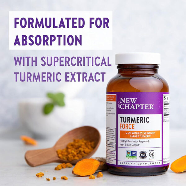 Turmeric Force - 120 Vegetarian Capsules - Image 4