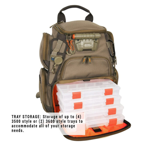 Wild River RECON Lighted Compact Tackle Backpack w/o Trays - Image 5