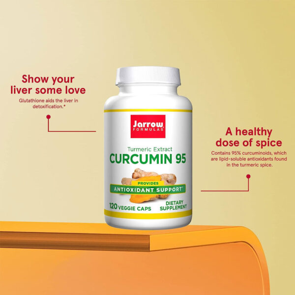 Bone & Joint Curcumin 95 -- 500 mg - 120 Veggie Caps - Image 4