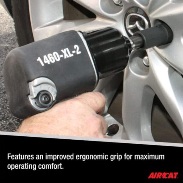 High Air Pressure Impact Wrench With 2" Extended Anvil - Image 4