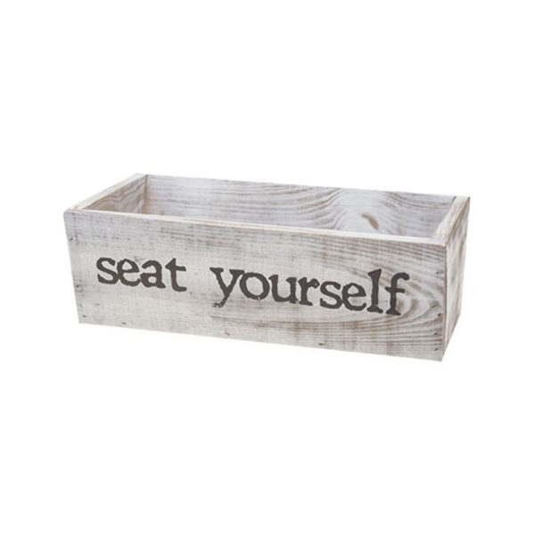 CWI Gifts Hello Sweet Cheeks/Seat Yourself Reversible Toiletries Box - Image 4