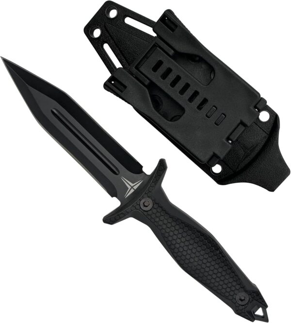 Hunting Tactical Survival Knife TKF303 - 9” Full Tang with FRN Handle Scales and MOLLE Clip - Image 2