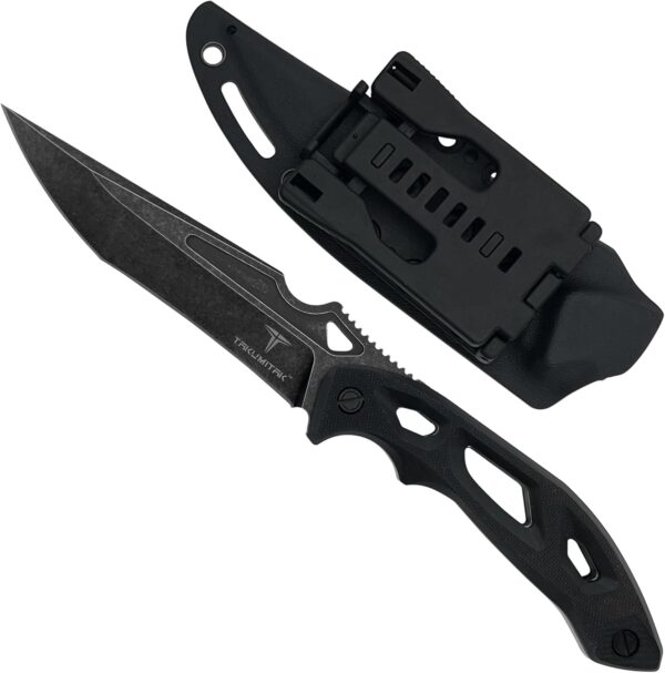 Hunting Knife TKF209SW - D2 Fixed Blade, G10 Handle, Kydex Sheath, MOLLE Clip