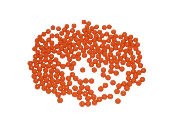 .43 Caliber 11mm Paintball Ammo - Orange Color - 250 Paintballs