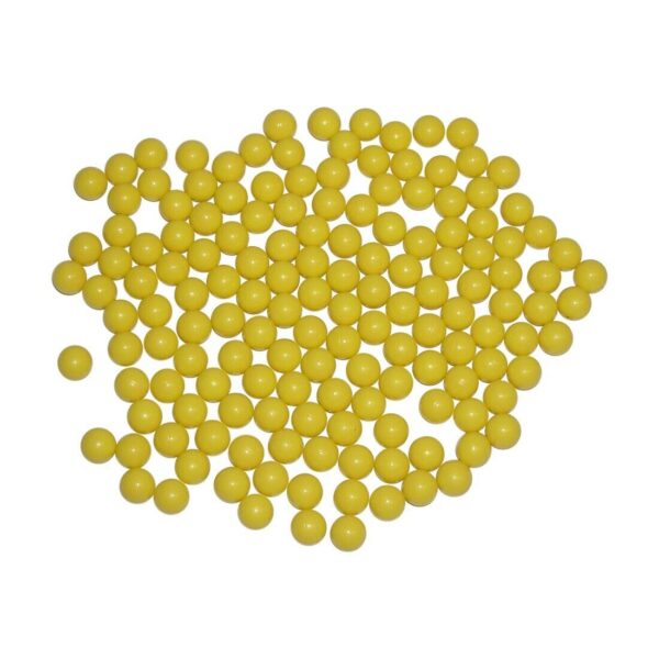 .43 Caliber 11mm Paintball Ammo - Yellow Color - 250 Paintballs